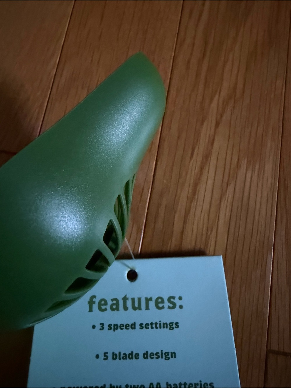 Vivitar Avocado Portable Handheld Fan inc batteries - NWT - Picture 5 of 6